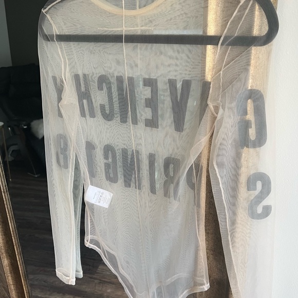 COPY - Authentic Givenchy ultra rare sheer metallic bodysuit - Picture 8 of 13